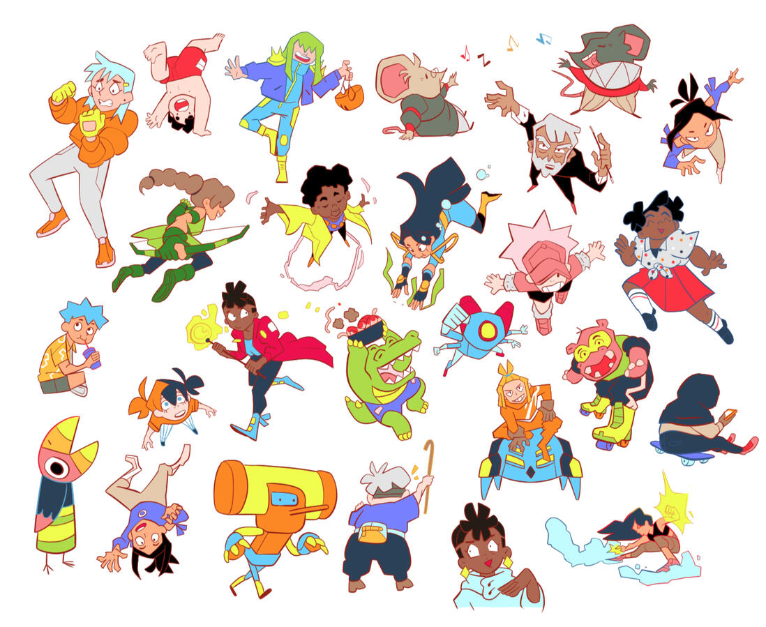 Business Card Characters – Clip Studio Paint EX