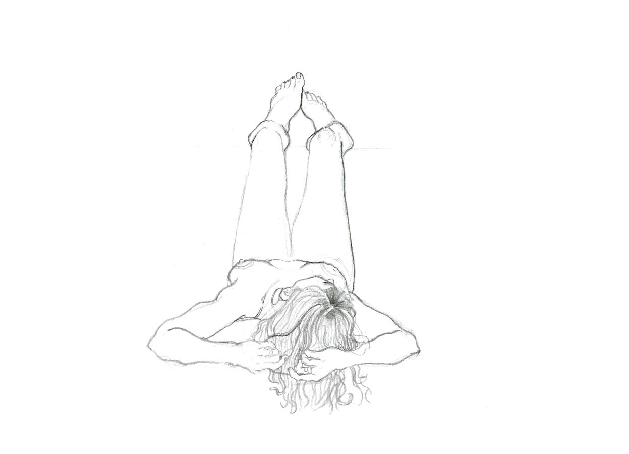 20 min, Figure – Graphite; 14" x 17" (2023)