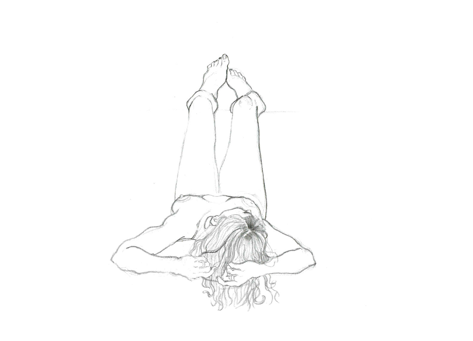 20 min, Figure – Graphite; 14" x 17" (2023)